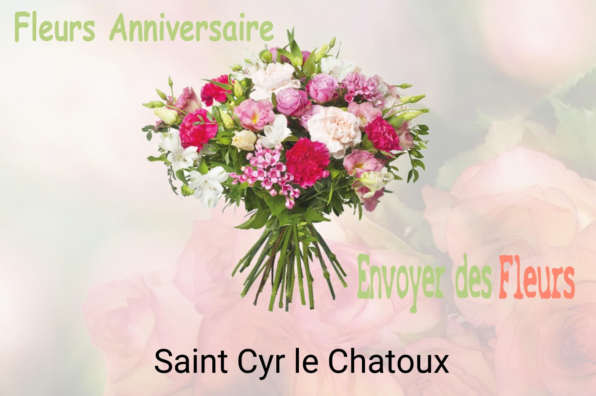 Bouquet de fleurs d’anniversaire livré à Saint-Cyr-le-Chatoux