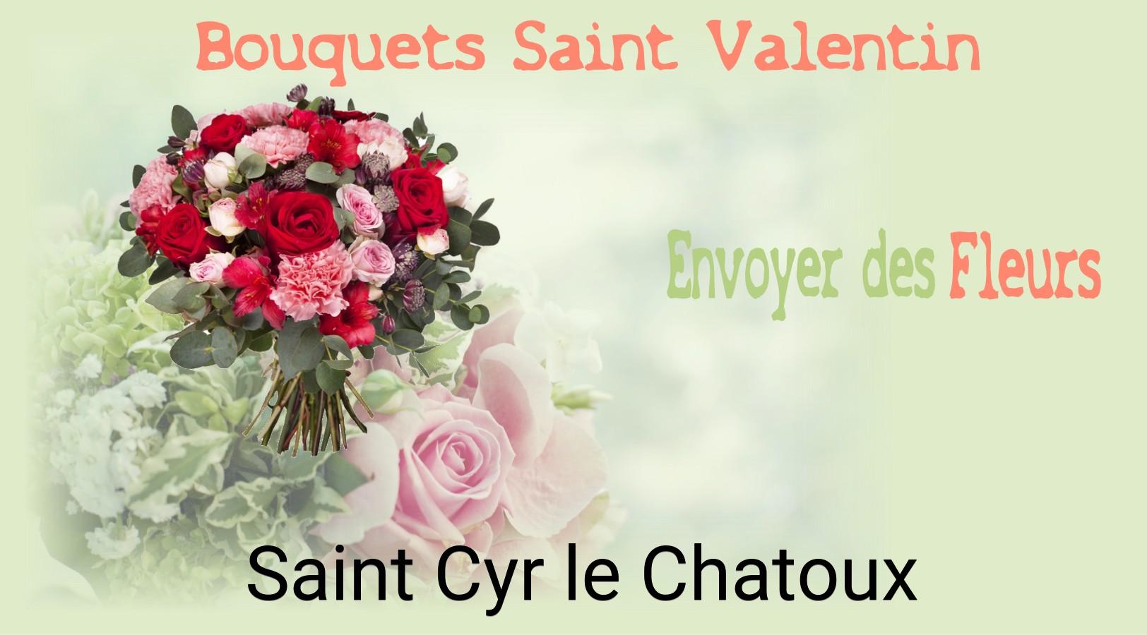 Roses de Saint-Valentin livrées à Saint-Cyr-le-Chatoux